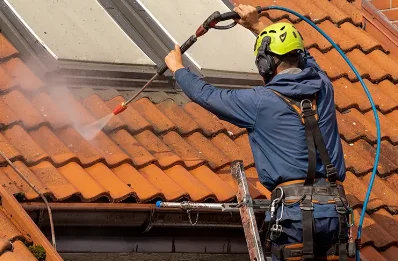 Démoussage et hydrofuge de toiture à Beauville